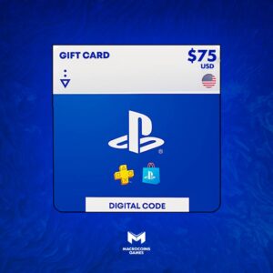 PLAYSTATION STORE GIFT CARD - 75 USD (REGIÓN USA) 🇺🇸